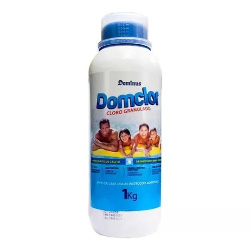 Domclor – Cloro Hipoclorito de Cálcio – 65% 1Kg