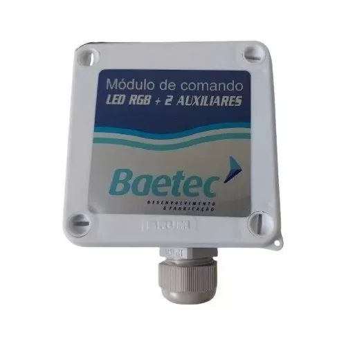 Quadro de Comando Baetec -LED – RGB C/ 2 Auxiliares