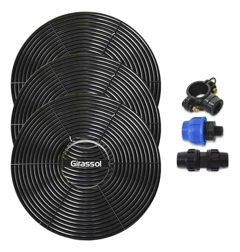 Sistema de Aquecimento Solar Girassol (piscina) – 3 placas + Kit Terminal