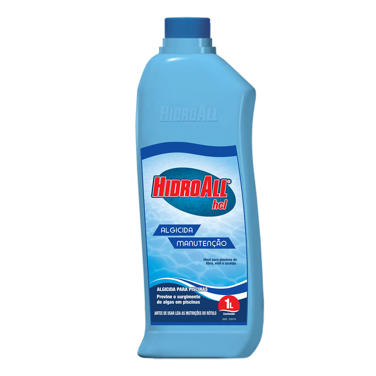 Hidroall – HCL Algicida Manutenção – 1L