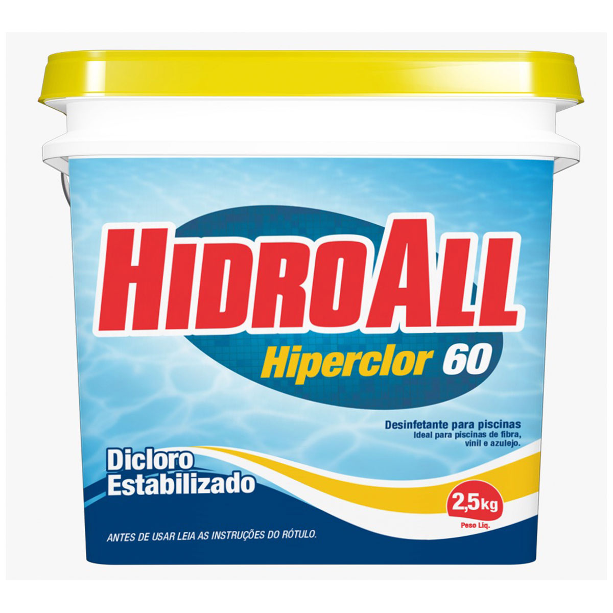 Hidroall – Hipercloor 60 – 2,5kg