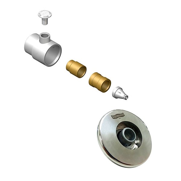 Dispositivo de Retorno Sodramar VINIL em ABS/INOX 316 -50mm