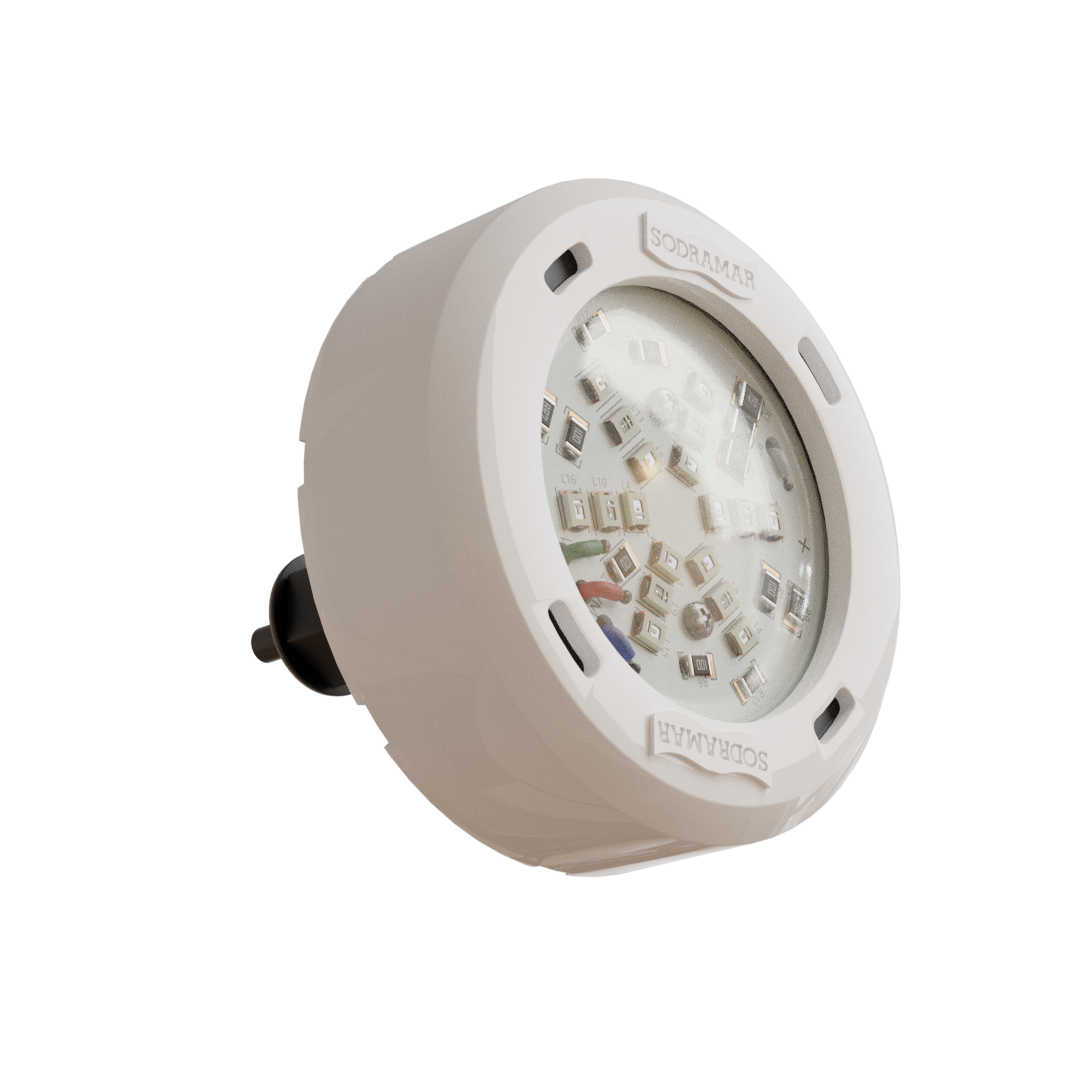 Led Eco Sodramar – 9W RGB – ABS (cabo 1,5m)