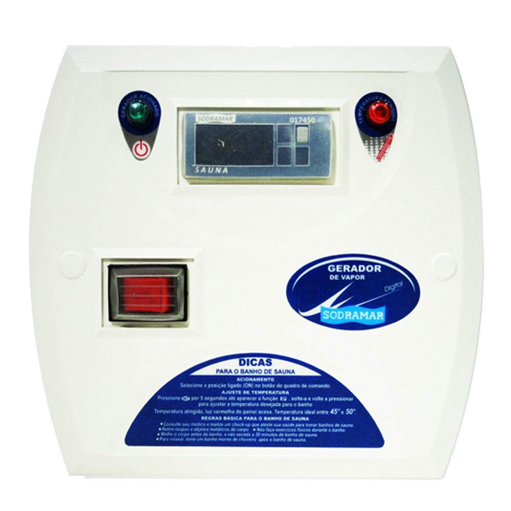 Comando Digital (A) p/ Universal/Steam Inox – Sodramar