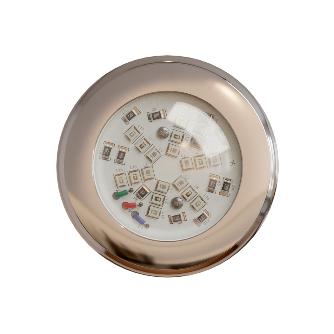 Led Eco Sodramar – 9W RGB – INOX (cabo 1,5m)