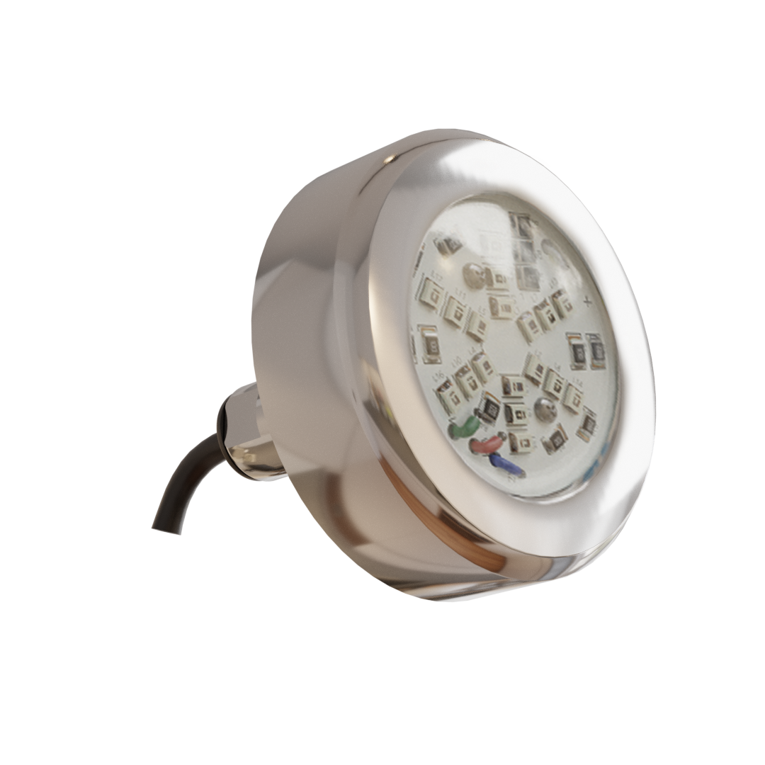 Led Eco Sodramar – 9W RGB – INOX (cabo 1,5m)